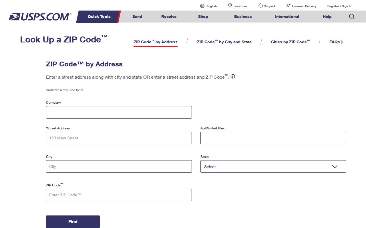 Oakland Park ZIP code directory USPS address lookup